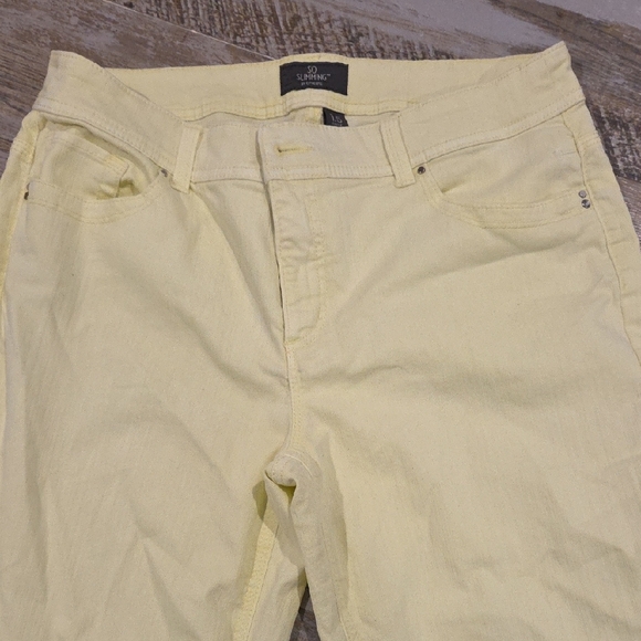 Chico's Yellow Women's Pants - Picture 3 of 6